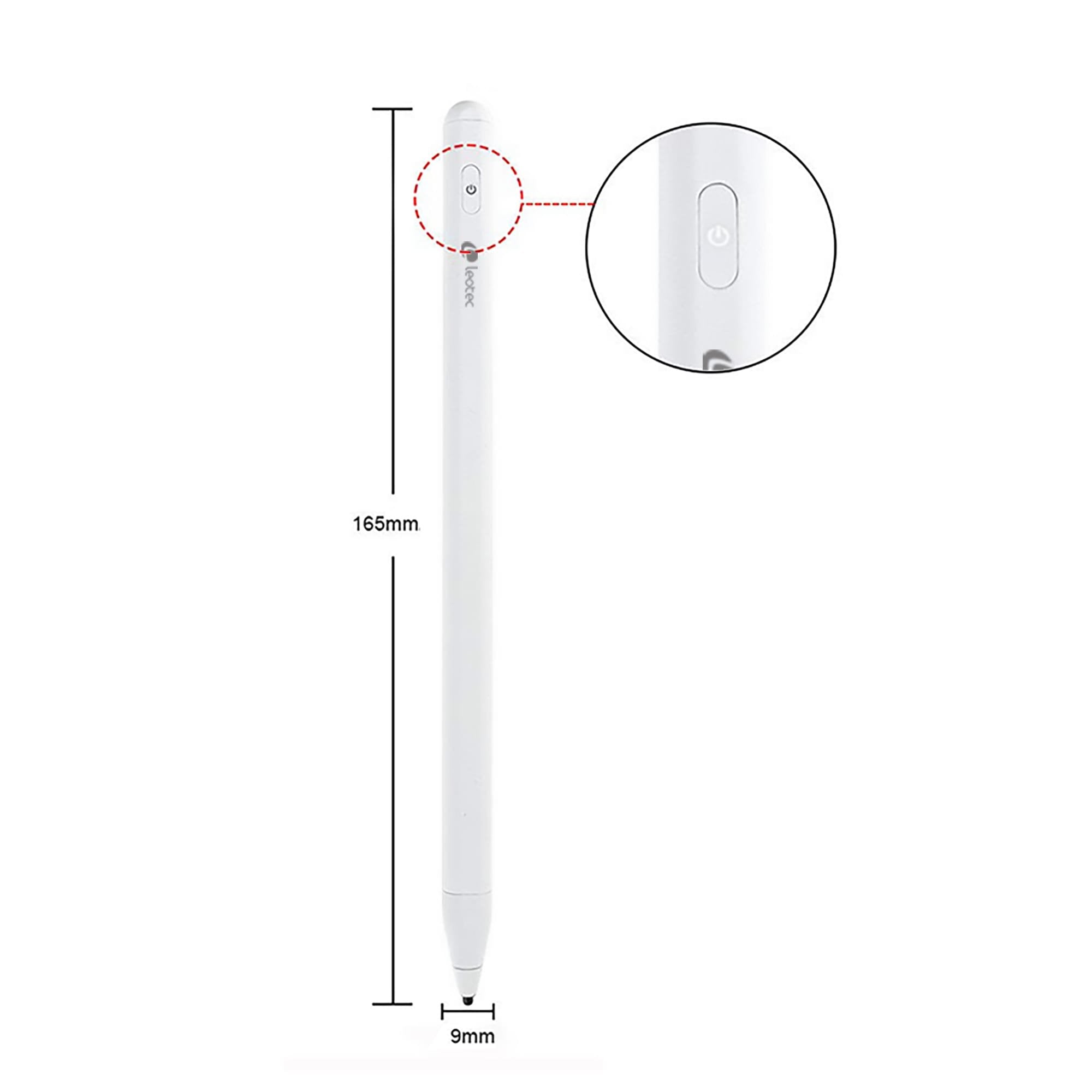 Lapiz Digital Leotec Lestp01w Stylus Epen Android Ios Windows Blanco