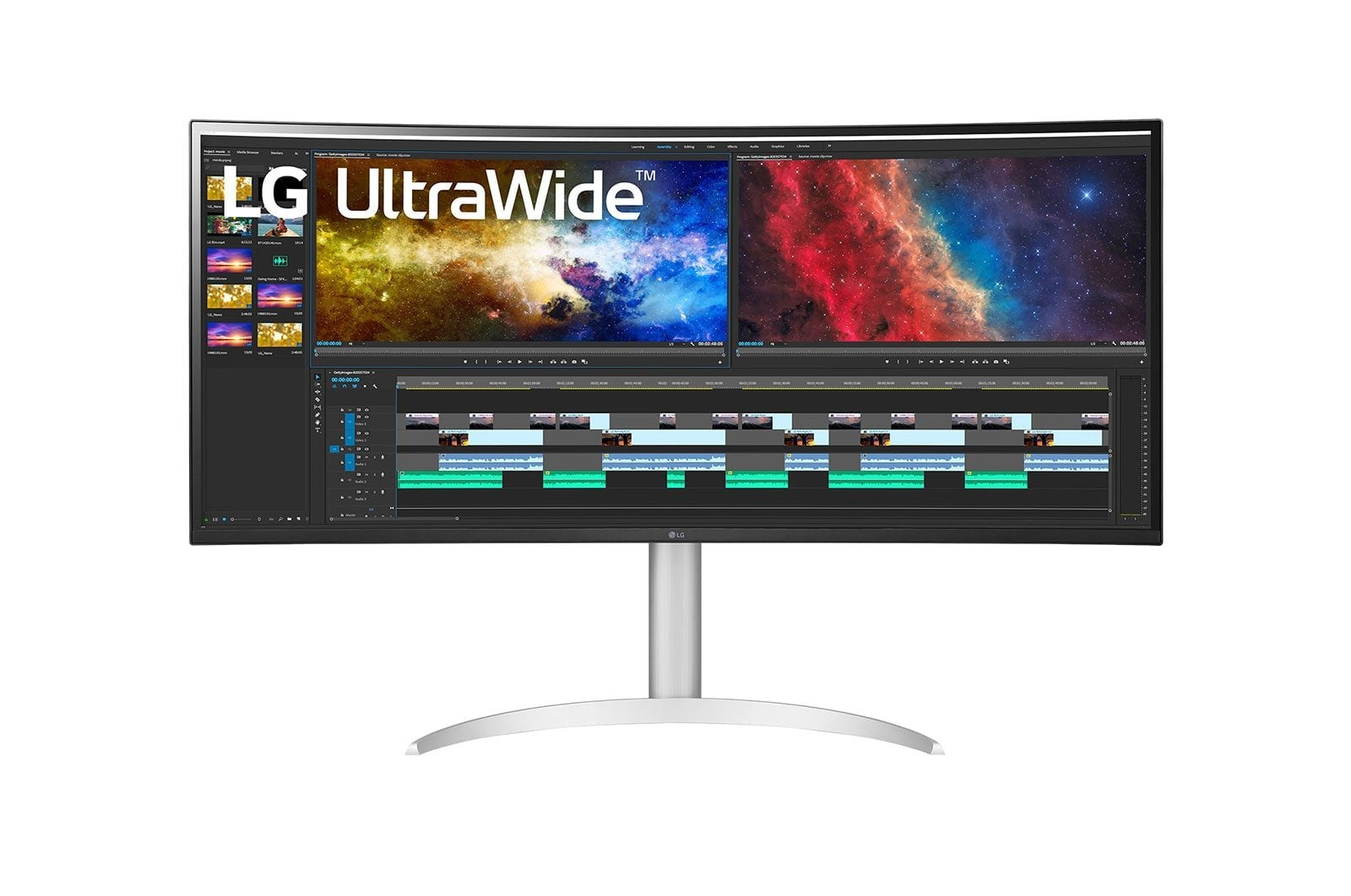 EAN 8806091953841 - LG 38BQ85C-W pantalla para PC 95,2 cm (37.5") 3840 x 1600 Pixeles Quad HD+ Blanco imagen 1