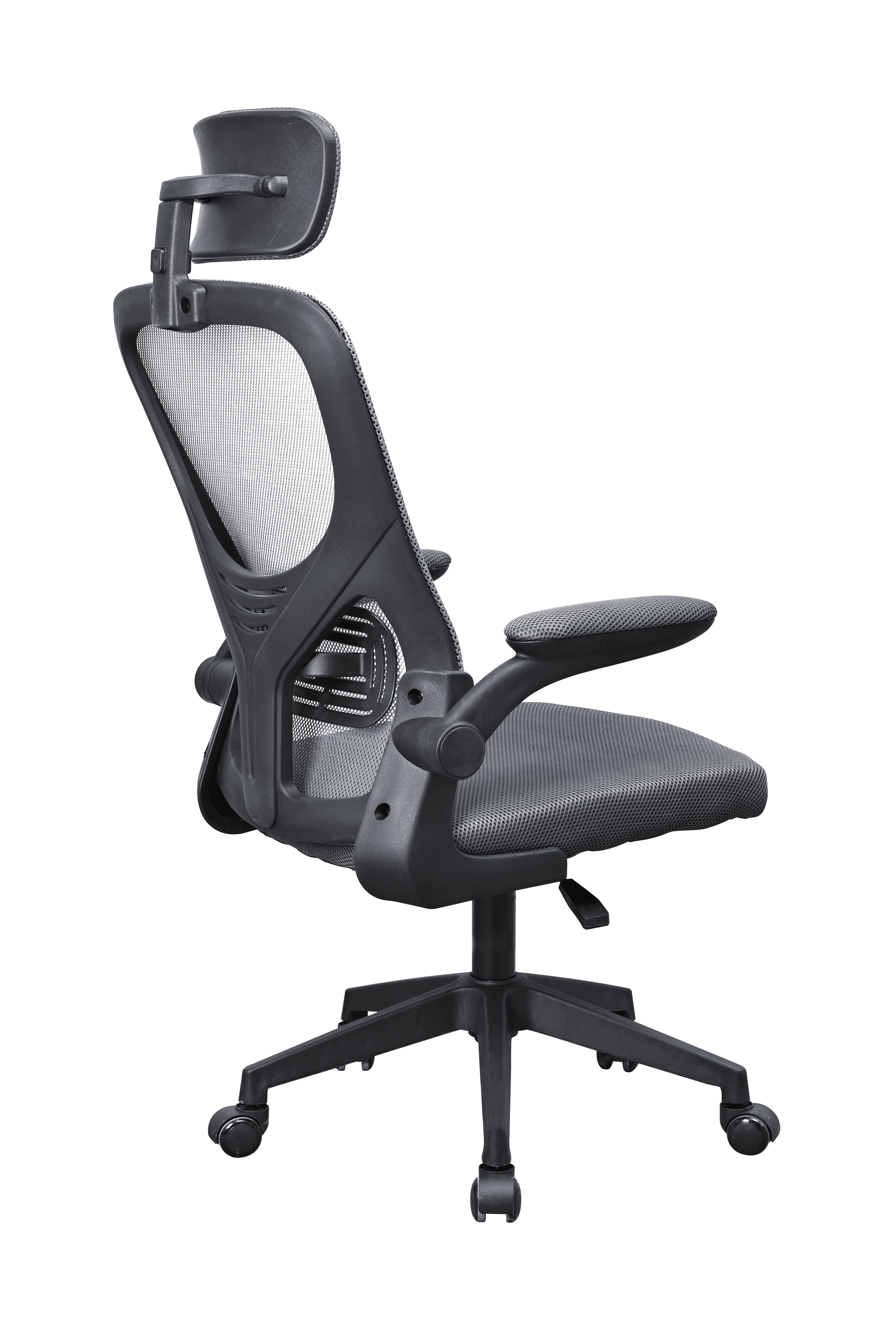 Silla Mgc-Ergo Plus Gris Mars Gaming Reposabrazos Plegables /Pistón Clase 3/ Soporte Lumbar Dinámico Adaptable/ Peso Máximo 120kg/ Malla Transpirable