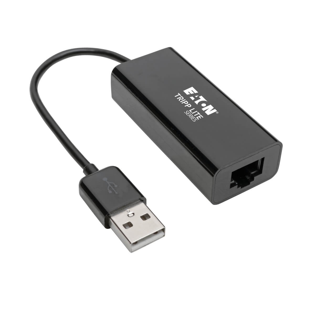 Adaptador Tripp Lite U236-000-R Usb 2.0 Ethernet Nic - 10/100 Mbps, Rj45, Negro