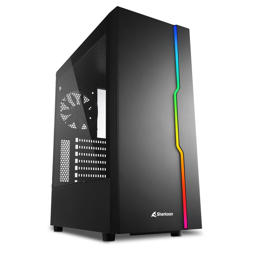 EAN 4044951029846 - Sharkoon RGB Slider Midi Tower Negro imagen 1
