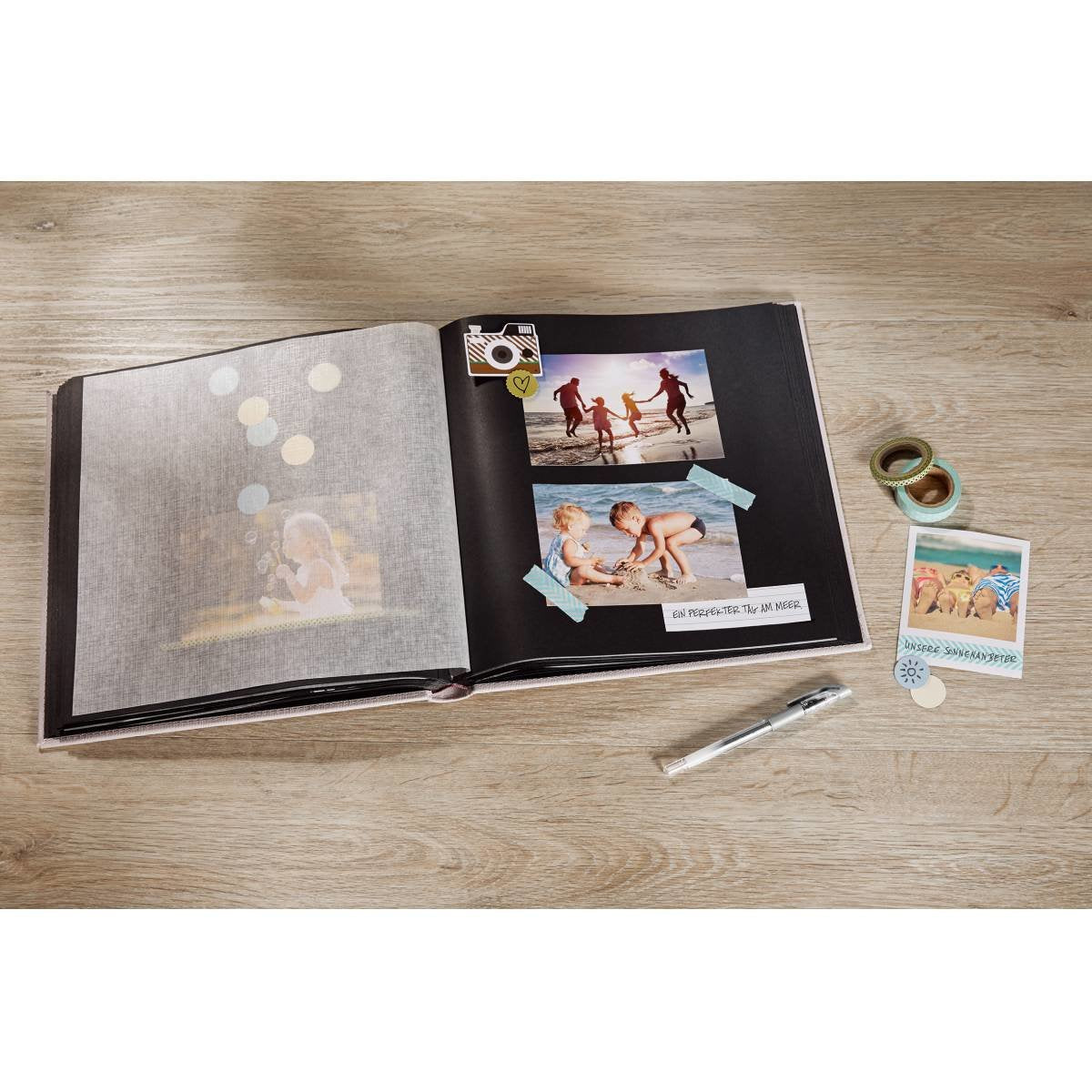 EAN 4004122261277 - Walther Design Fun álbum de foto y protector Negro 100 hojas L imagen 2