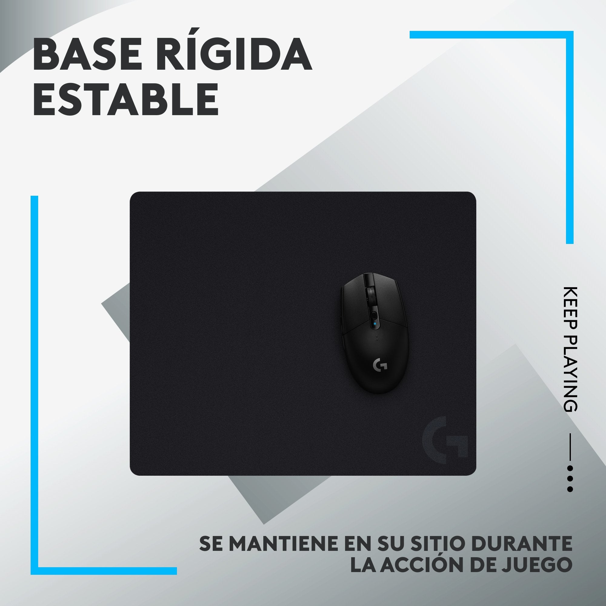 EAN 5099206104396 - Logitech G 943-000792 alfombrilla para ratón Alfombrilla de ratón para juegos Negro imagen 5
