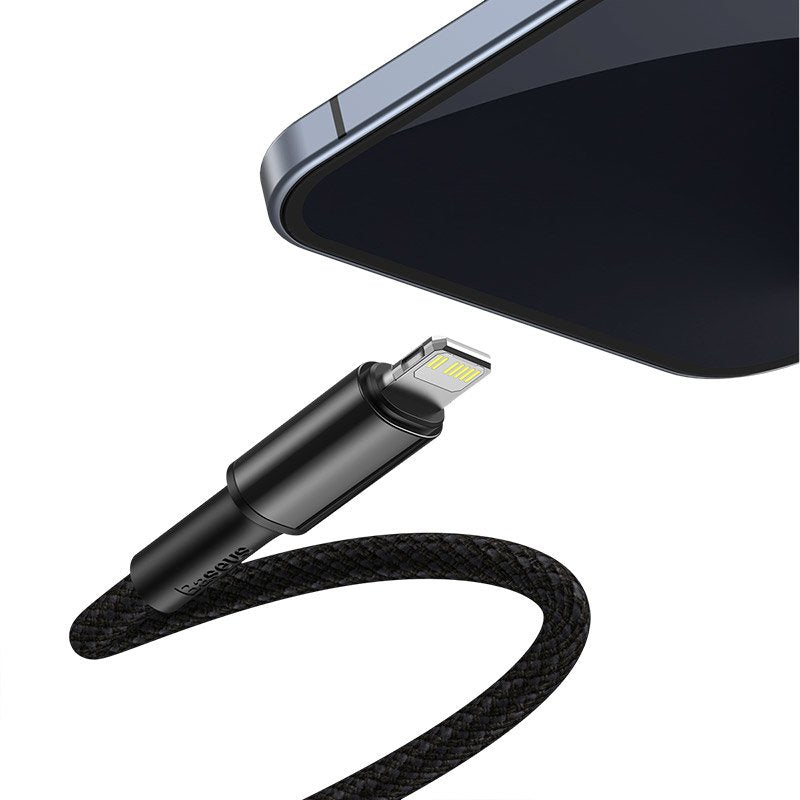 EAN 6953156231948 - Baseus CATLGD-A01 cable de conector Lightning 2 m Negro imagen 2