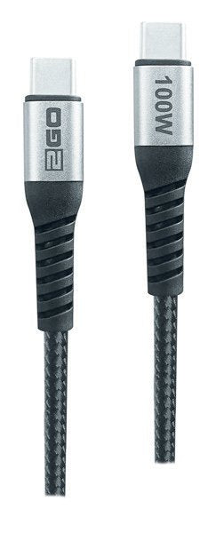 Cable 2go 797511 Usb 2.0 2 M Usb C Negro, Plata