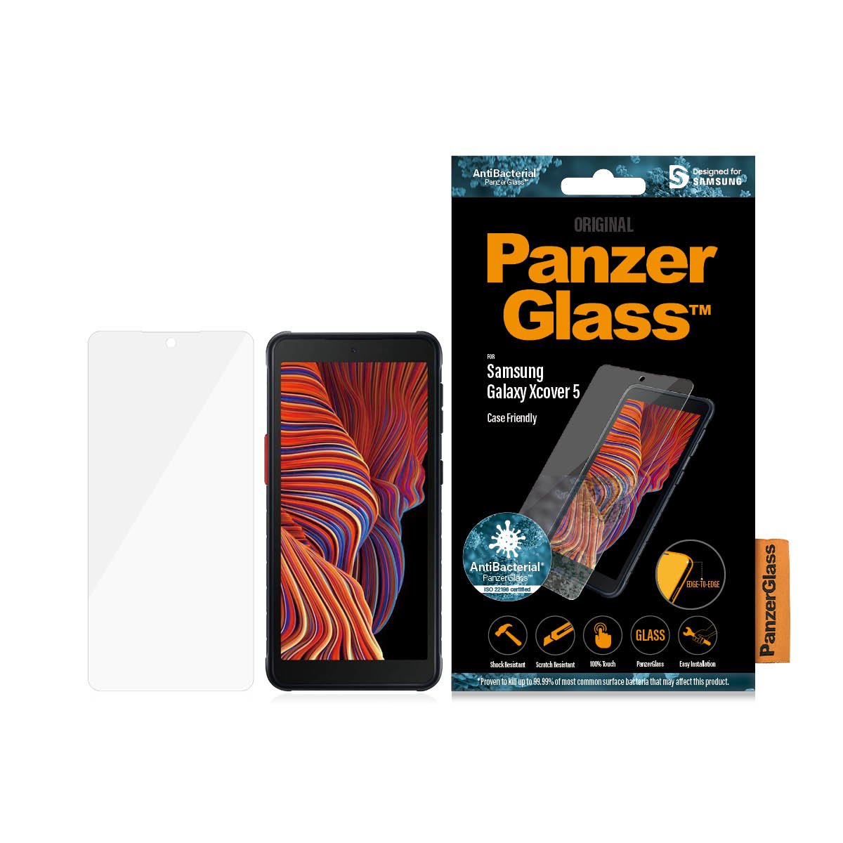 EAN 5711724072673 - PanzerGlass ® Screen Protector Samsung Galaxy Xcover 5 Protector de pantalla 1 pieza(s) imagen 3