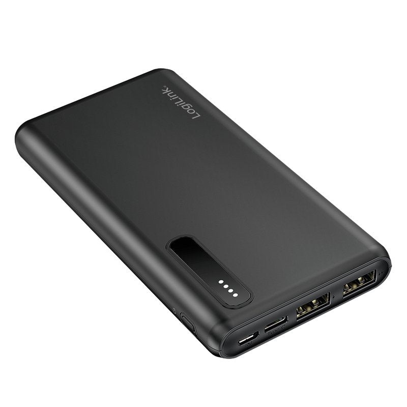 Logilink Pa0311, 8000 Mah, Smart Ic, 12 W, Negro