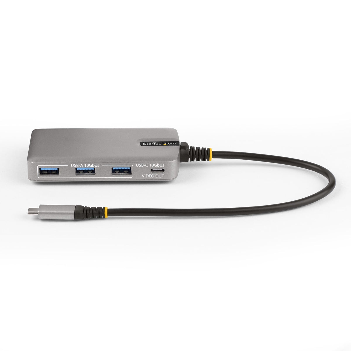 Startech.Com Hb31c3a1cdppd3 Hub De Interfaz Usb 3.2 Gen 2 (3.1 Gen 2) Type-C 10000 Mbit/S Plata