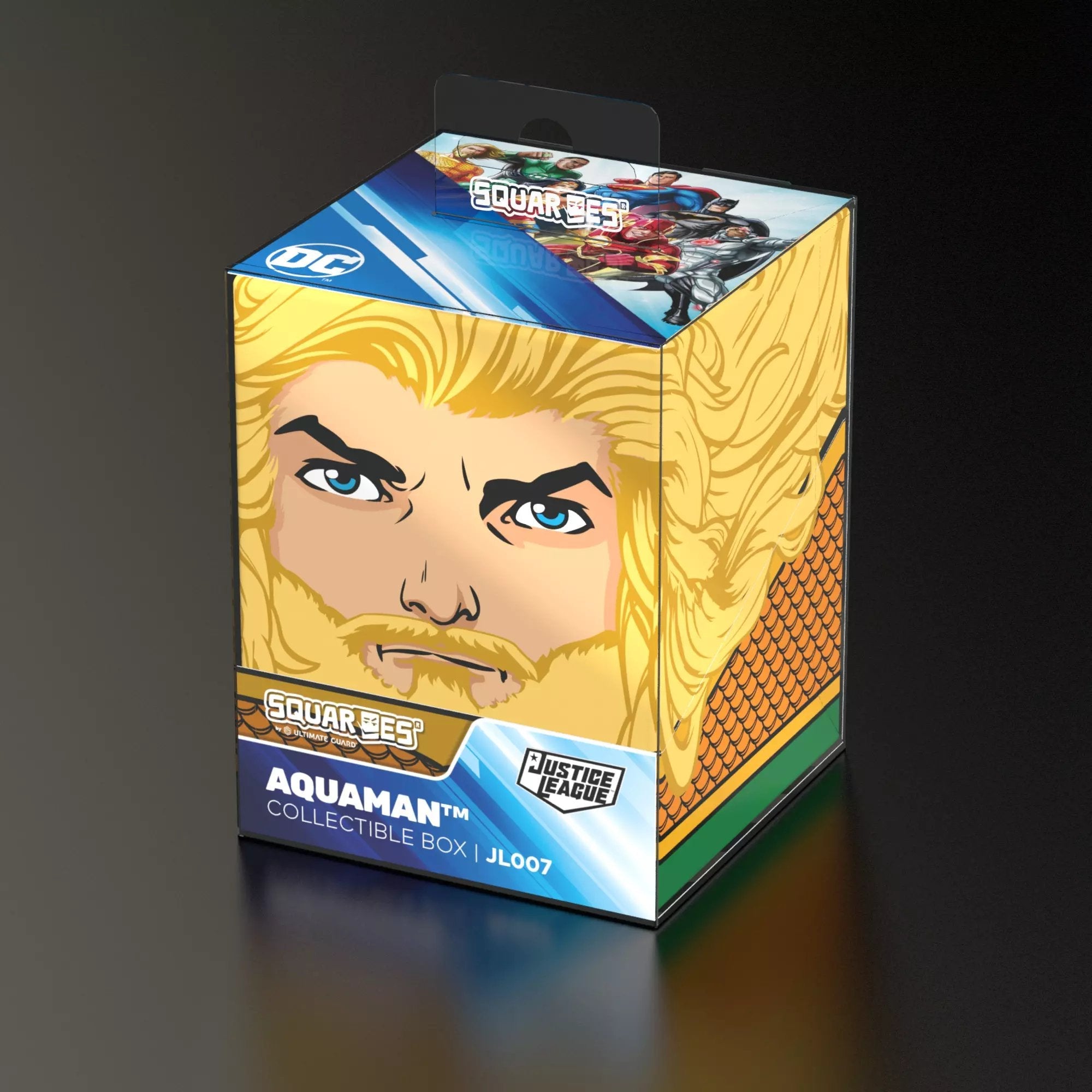 Caja De Mazo Squaroes Dc Justice League Aquaman