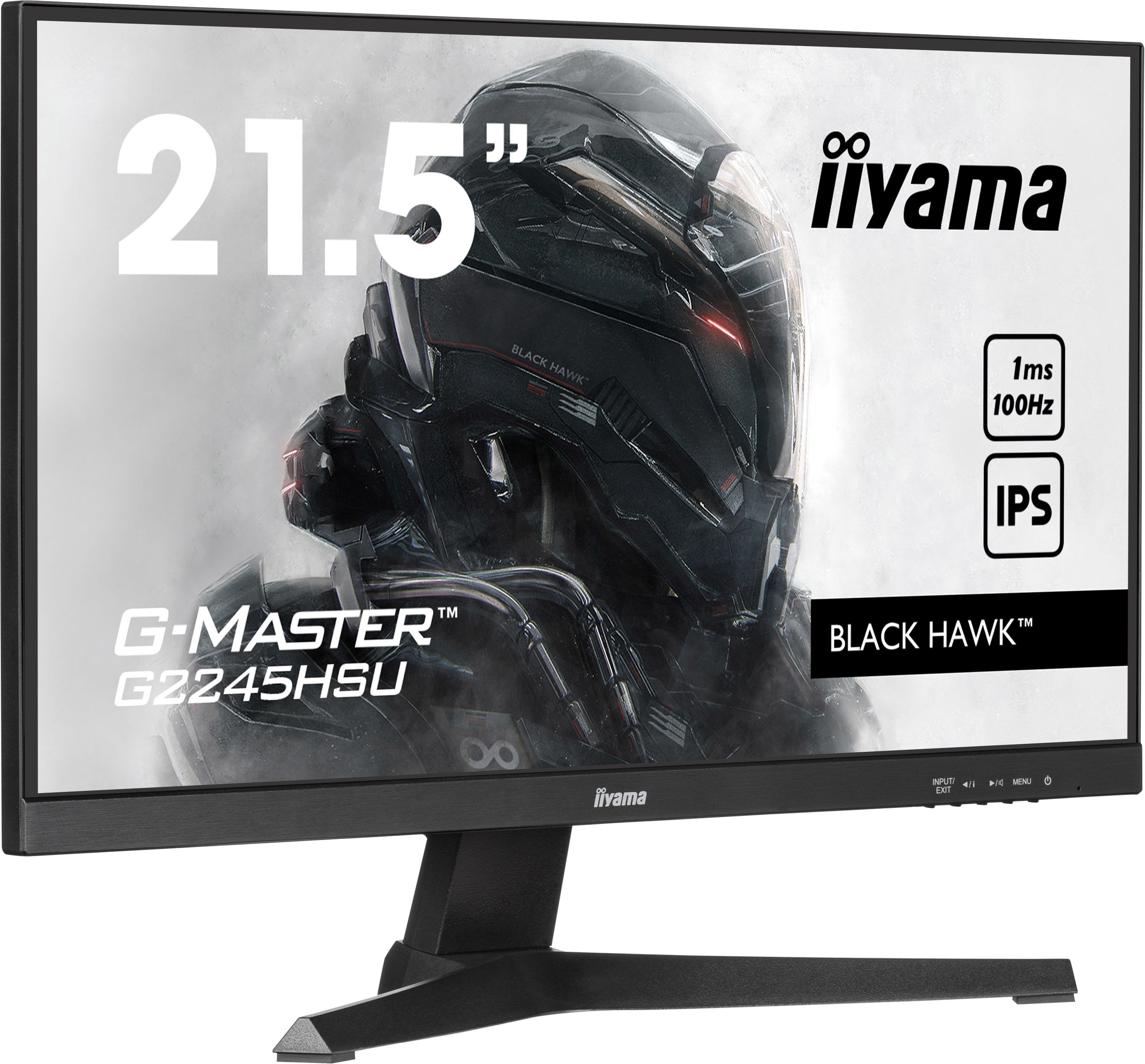 EAN 4948570124688 - iiyama G-MASTER G2245HSU-B2 pantalla para PC 54,6 cm (21.5") 1920 x 1080 Pixeles Full HD LED Negro imagen 1