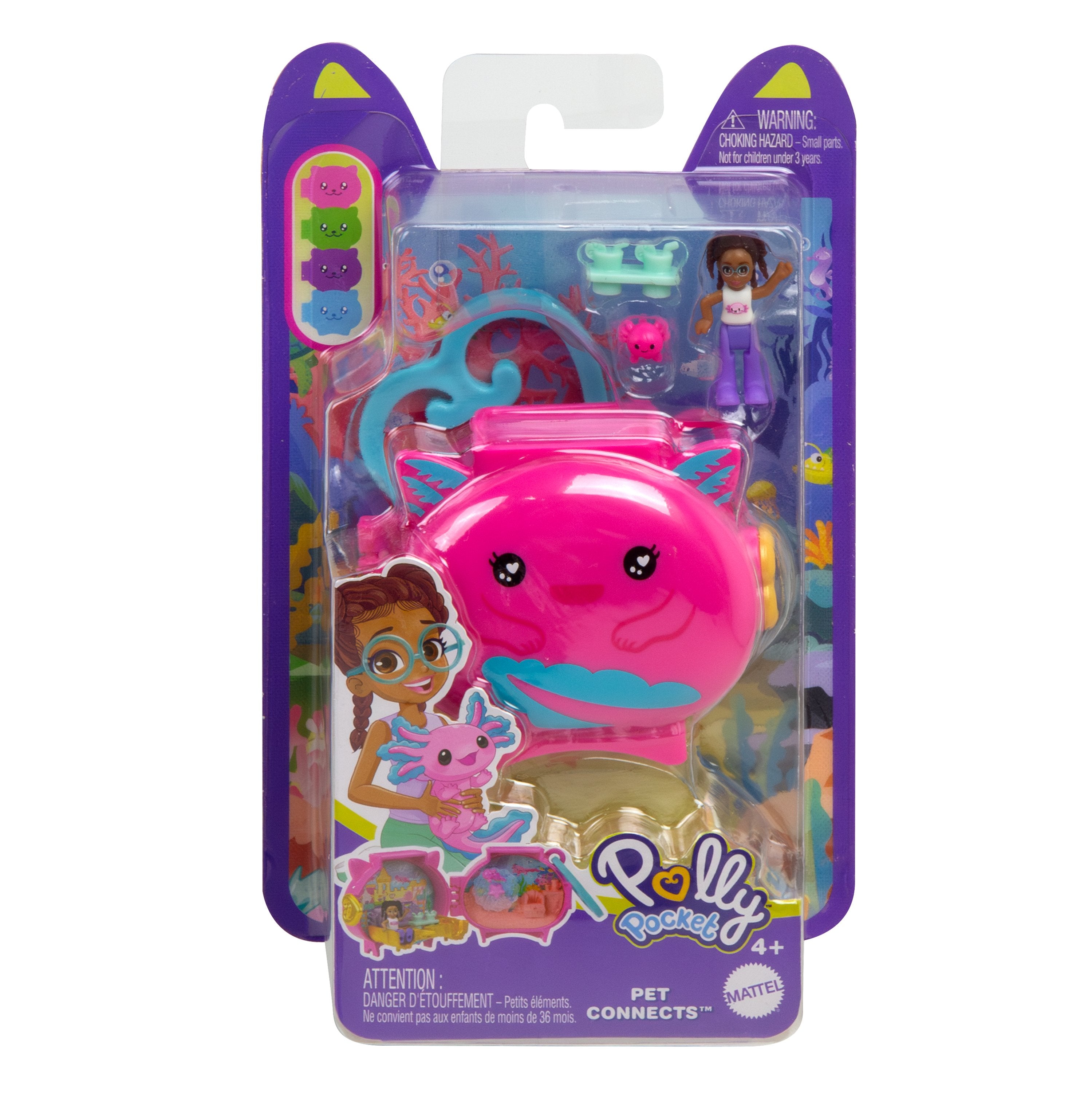 Zestaw Figurek Polly Pocket Axolotl