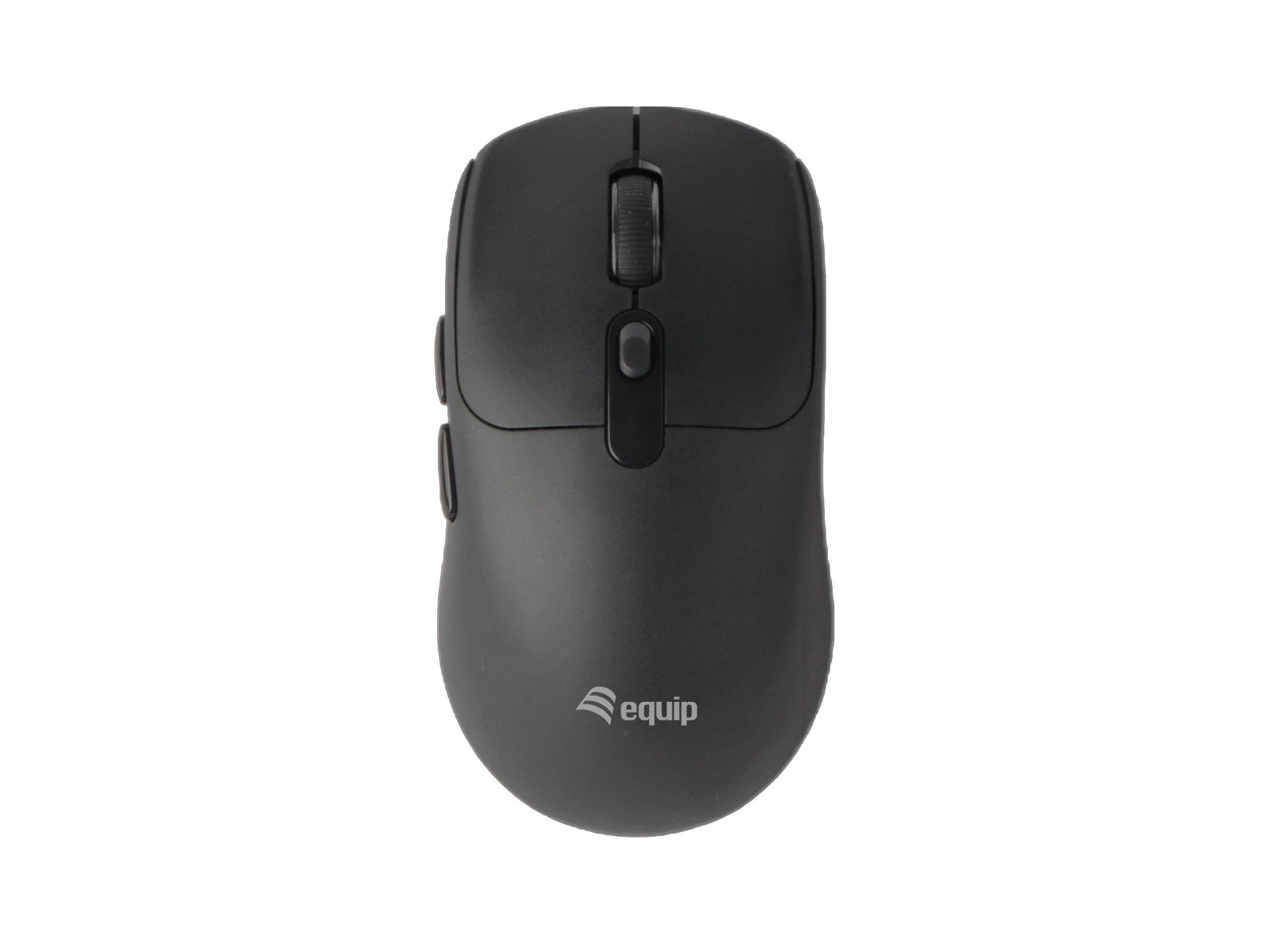 Mouse Equip Wireless 245123 1600dpi 6 Botones Dual Mode Color Negro