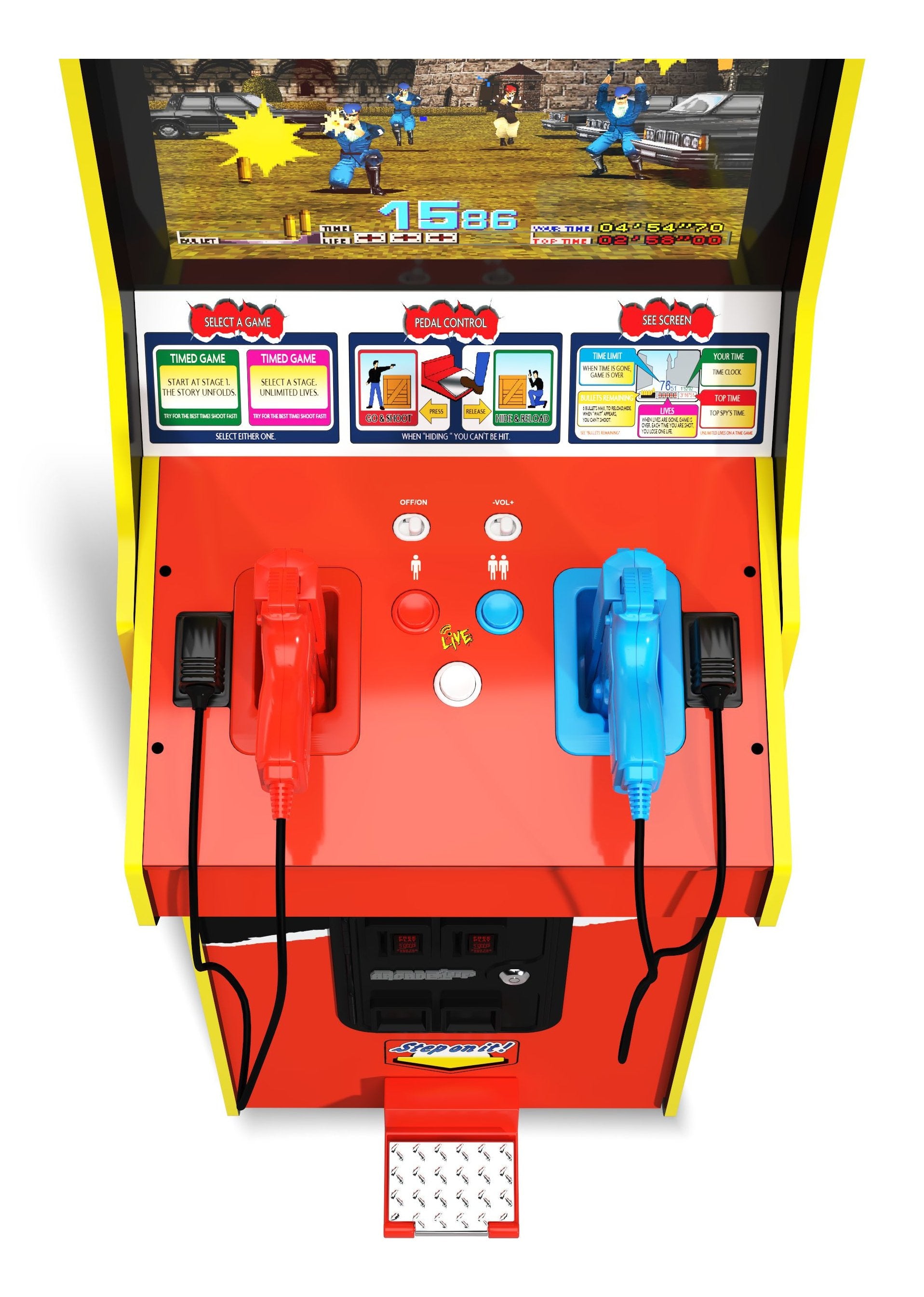 EAN 1210001601055 - Arcade1Up Time Crisis Deluxe imagen 6
