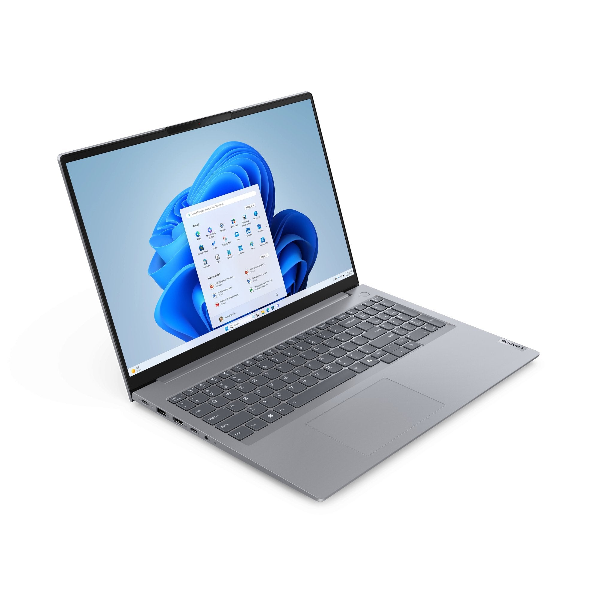 EAN 0198153117635 - Lenovo ThinkBook 16 G7 ARP AMD Ryzen™ 5 7535HS Portátil 40,6 cm (16") WUXGA 16 GB DDR5-SDRAM 512 GB SSD W imagen 2