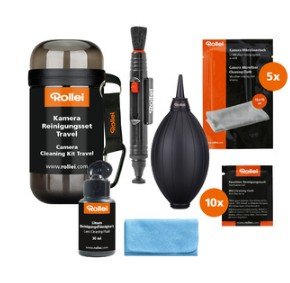 Rollei 27016 Kit De Limpieza Para Computadora Cámara Digital Kit De Limpieza Para Equipos 30 Ml