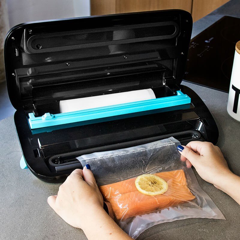 Cecotec 04070 Sellador Al Vacío 0,9 Mbar Negro, Gris