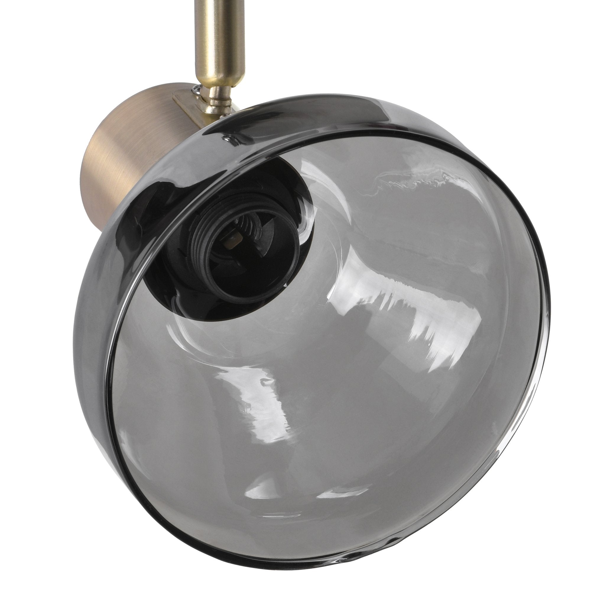 Activejet Lisa Lampara De Pared De Techo Doble Negra Y Dorada E14 Lámpara De Pared Para Sala De Estar