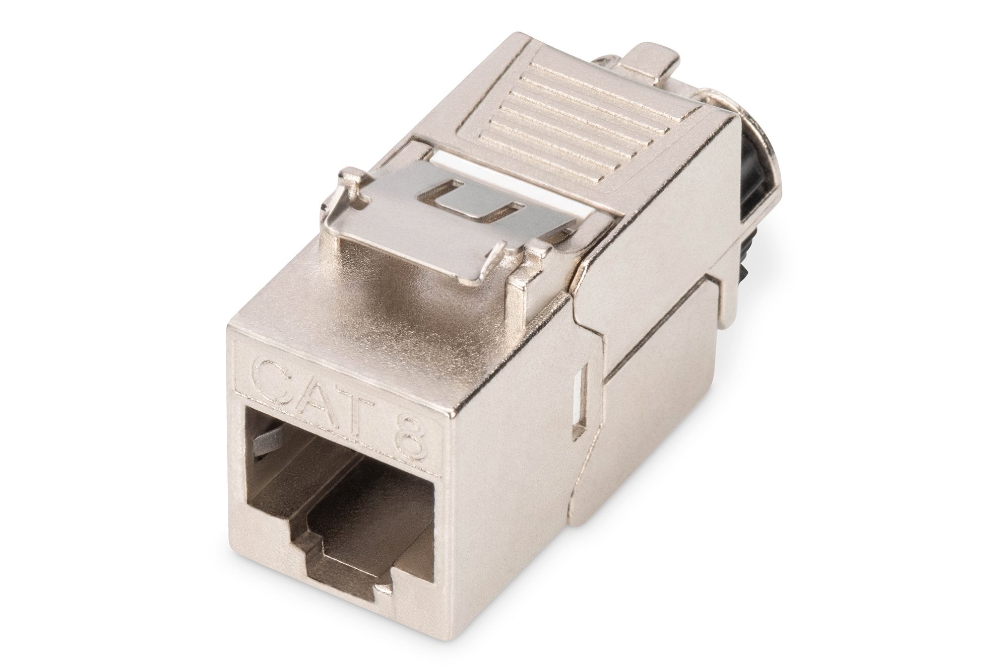 Digitus Cat 8.1 Keystone Modul Geschirmt, Werkzeugfrei, Staubkappe