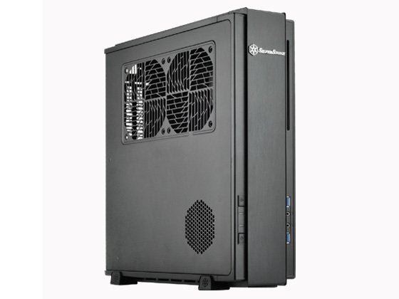 Caja Pc Silverstone Ml07 Milo Slim Usb 3.0 Negra Sst-Ml07b,