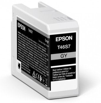 Epson Singlepack Gray T46s7 Ultrachrome Pro 10 Ink 25ml Sc-P700