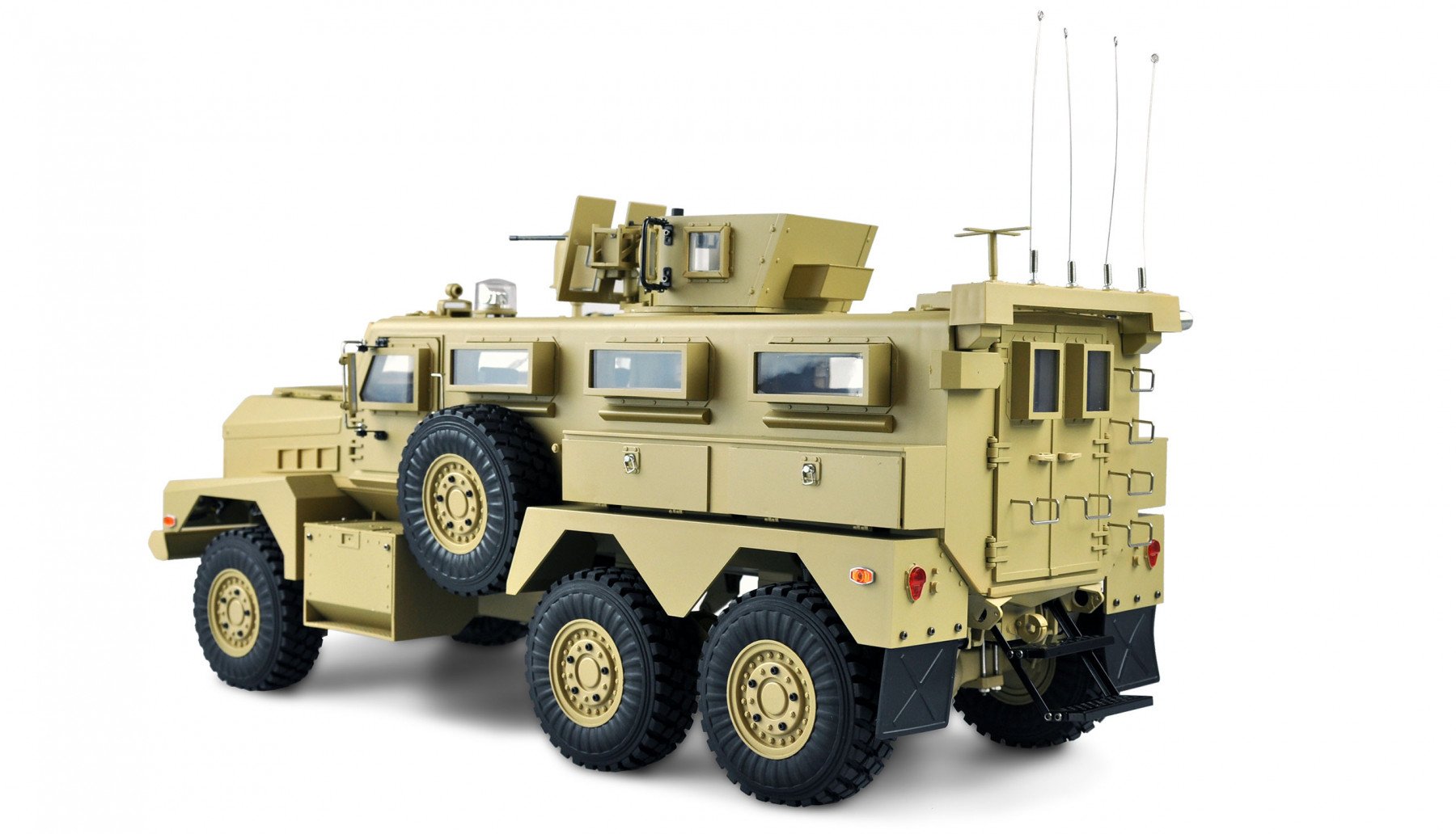 Amewi 22428 Rc- Vehículo Militar Terrestre Camión Con Radiocontrol (Rc) Motor Eléctrico 1:12