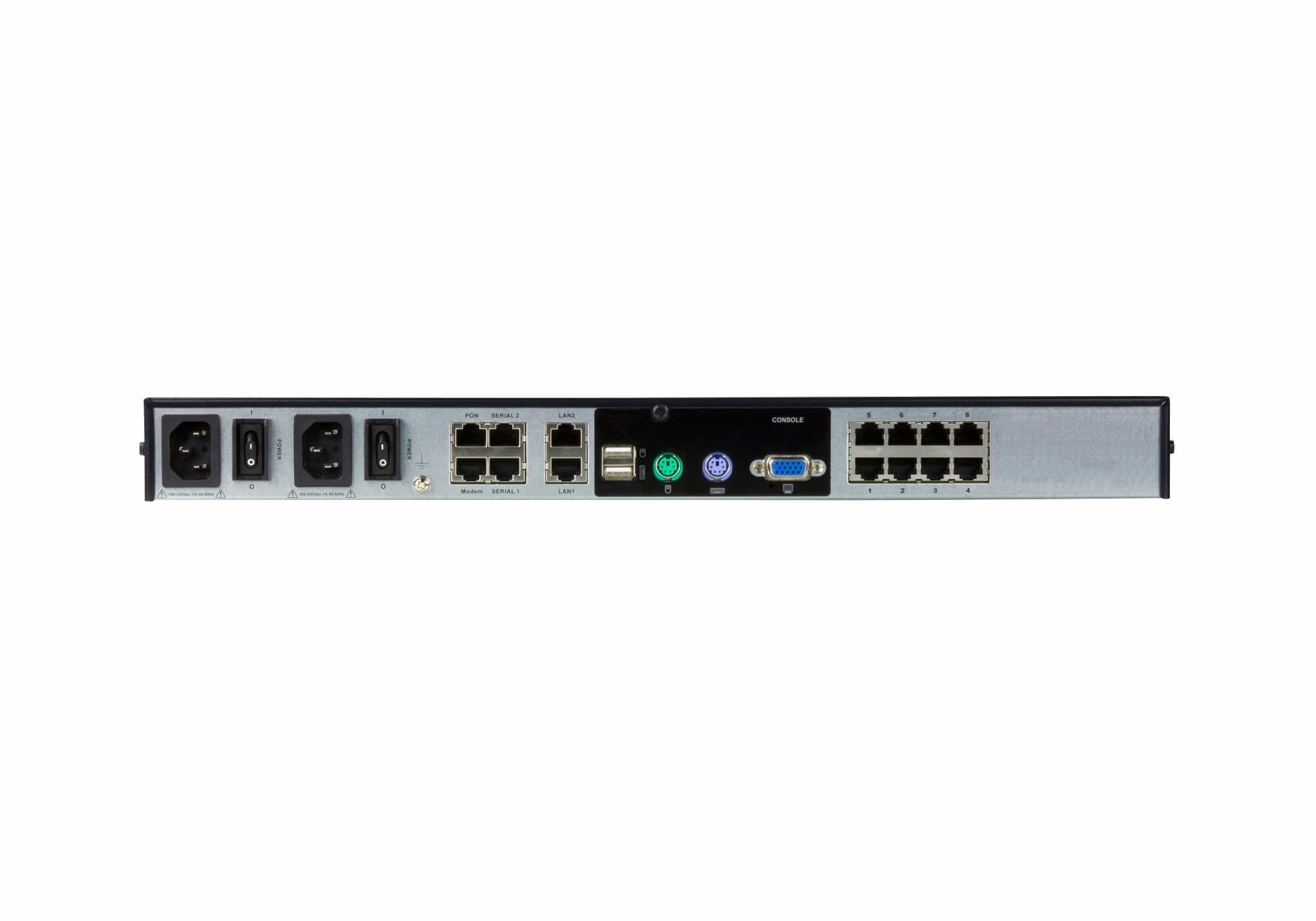 EAN 4719264645303 - ATEN KN1108VA-AX-G interruptor KVM Negro imagen 2