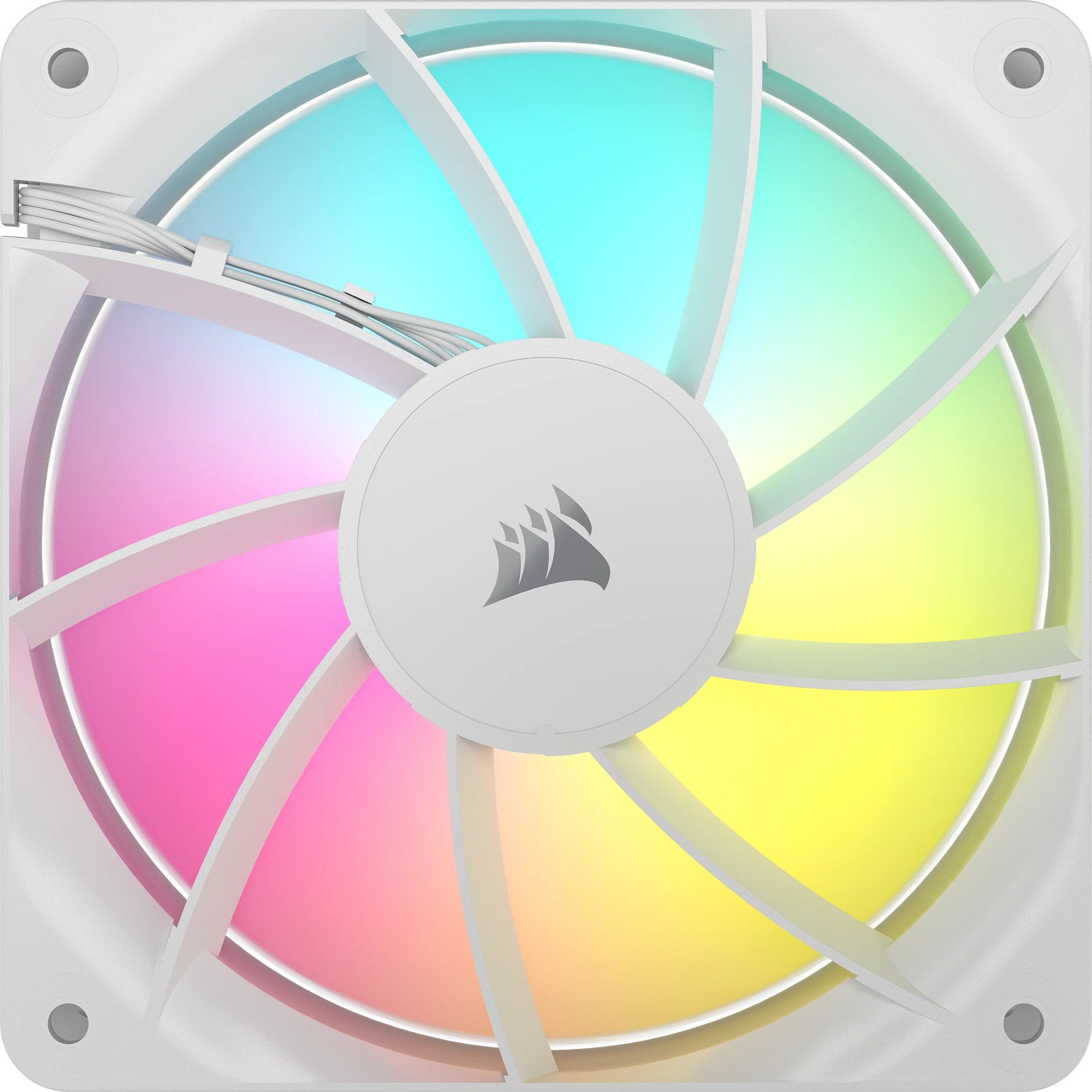 EAN 0840006684176 - Corsair RS120 ARGB Carcasa del ordenador Ventilador 12 cm Blanco 3 pieza(s) imagen 4