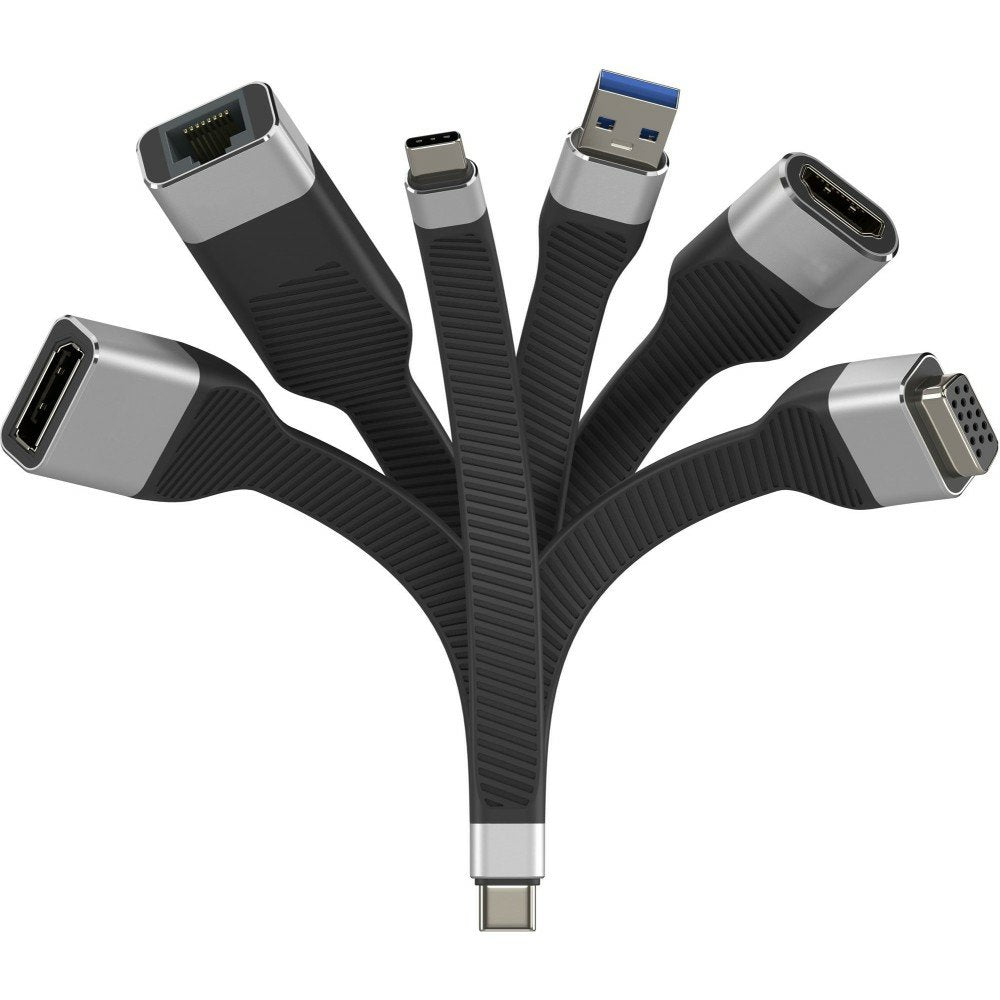 Techly Icoc Usbc-Rj45 Tarjeta De Red/Adaptador Usb-C A Rj45 Gigabit, Flexible
