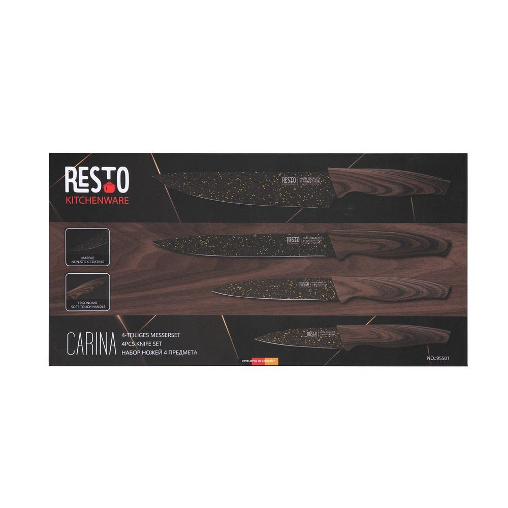 Knife Set 4pcs/95501 Resto