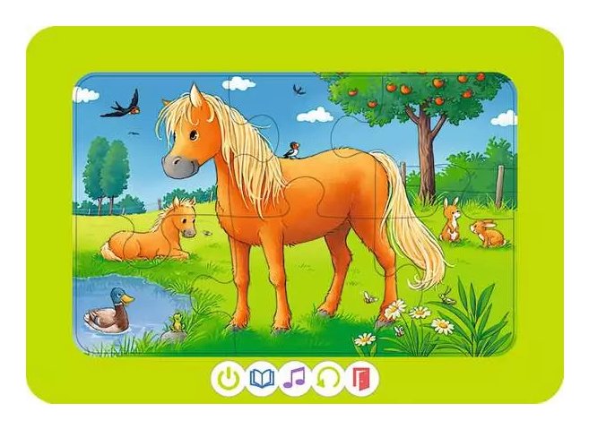 Ravensburger Rav Tiptoi® 3 Erste Puzzles: Bauernhoftiere 229