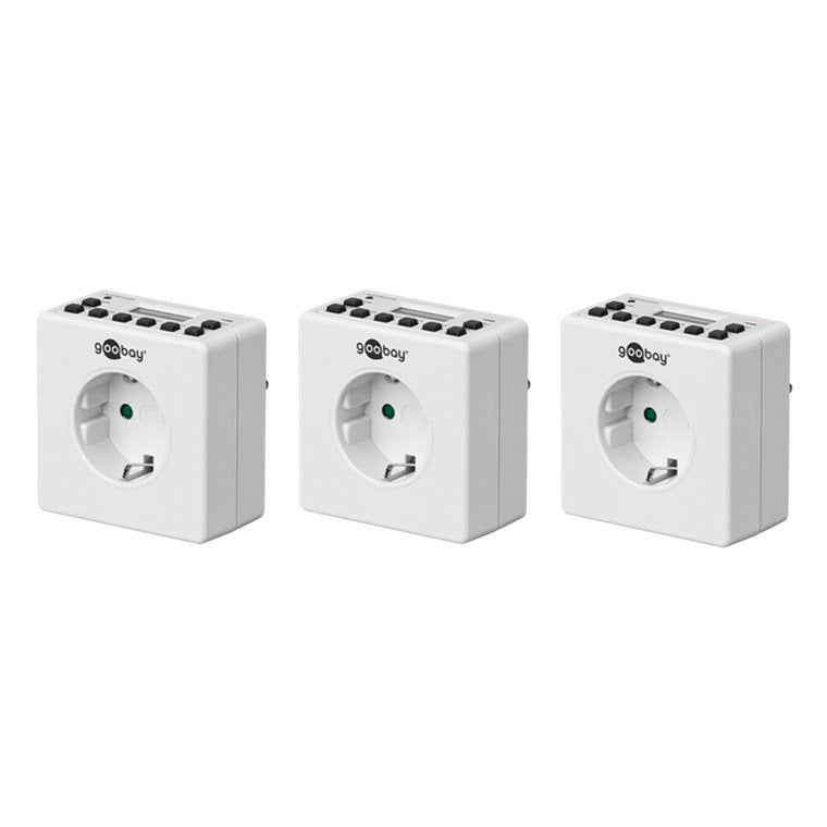 EAN 4040849555428 - Goobay 55542 enchufe inteligente 3600 W Blanco imagen 1