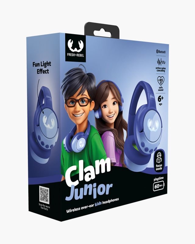 Auriculares Fresh'N Rebel Clam Junior Inalambrico Starry Sky