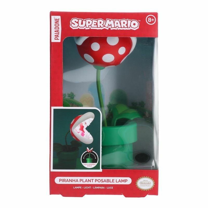 Lampara Planta Piraña Super Mario Bros