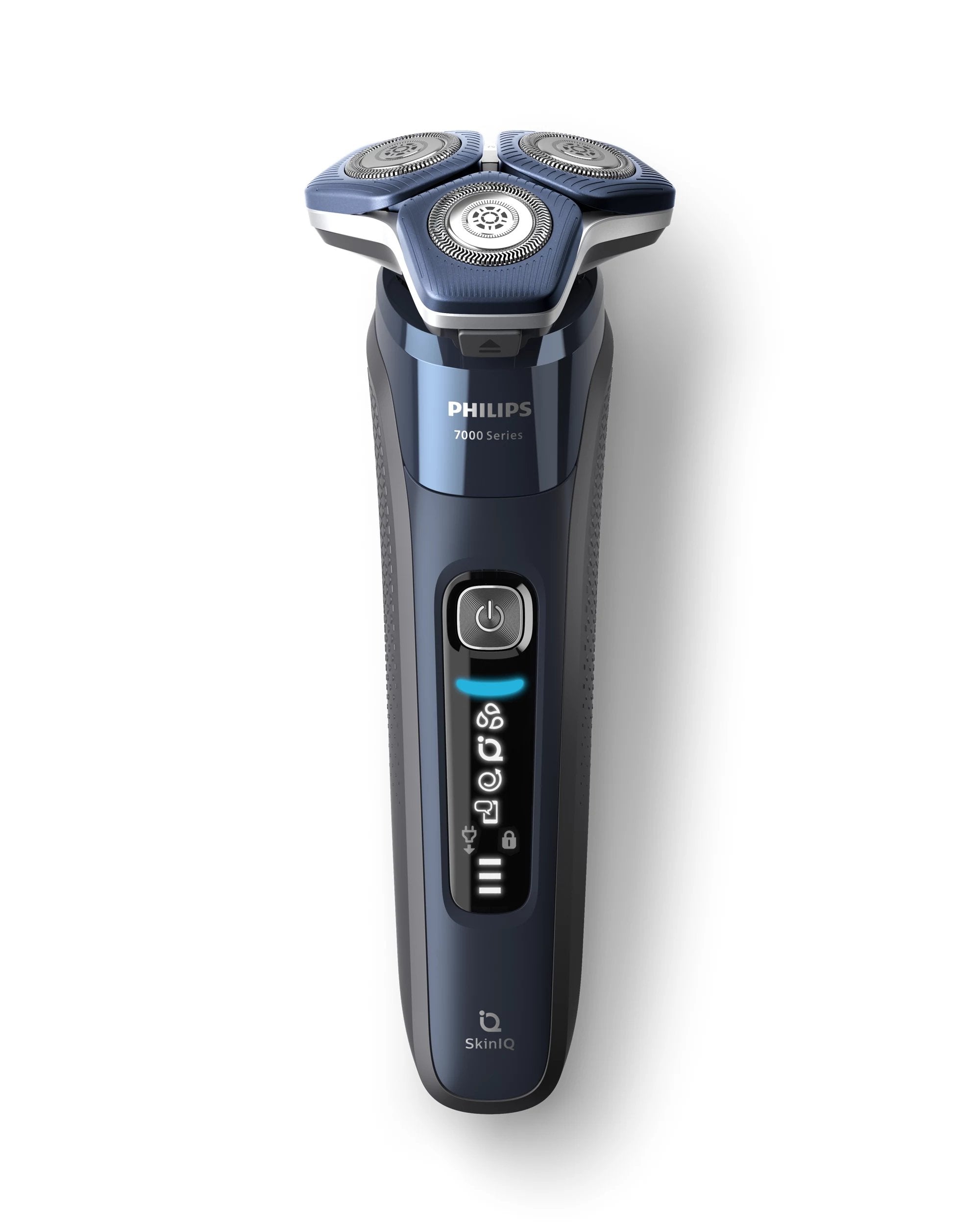 EAN 8720689009041 - Philips SHAVER Series 7000 S7885/50 afeitadora Máquina de afeitar de rotación Recortadora Negro, Azul imagen 2