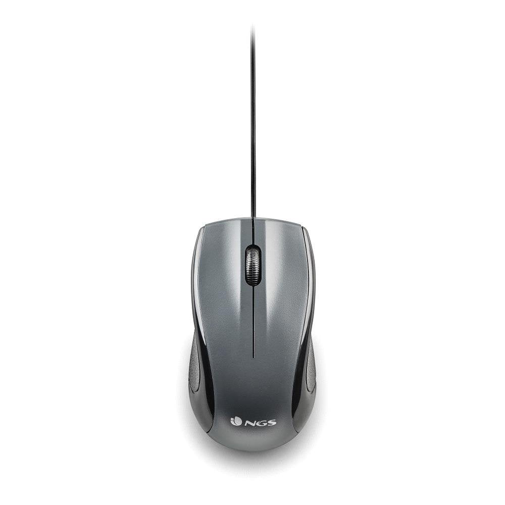 EAN 8435430624311 - NGS MUSK ratón Universal Ambidextro USB tipo A Laser 1200 DPI imagen 5