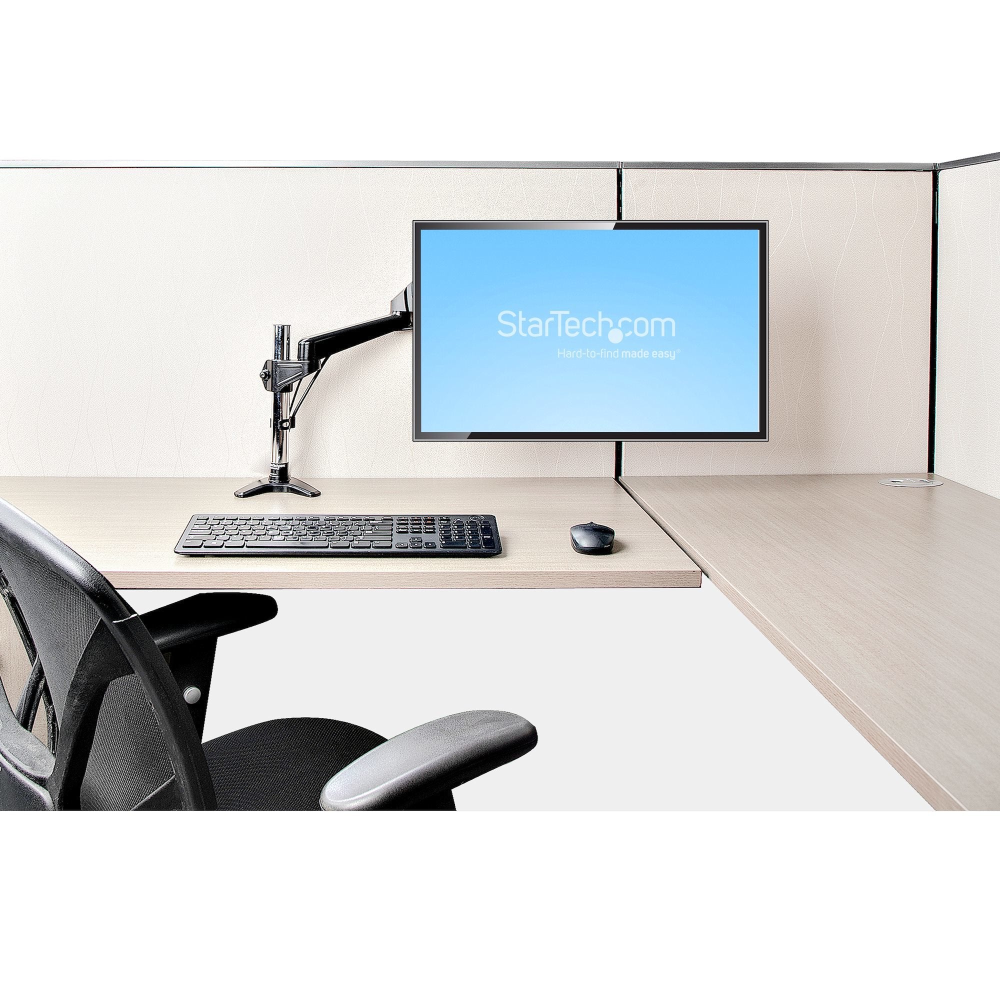 EAN 0065030891691 - StarTech.com ARMPIVOTE2 soporte para monitor 124,5 cm (49") Negro imagen 11
