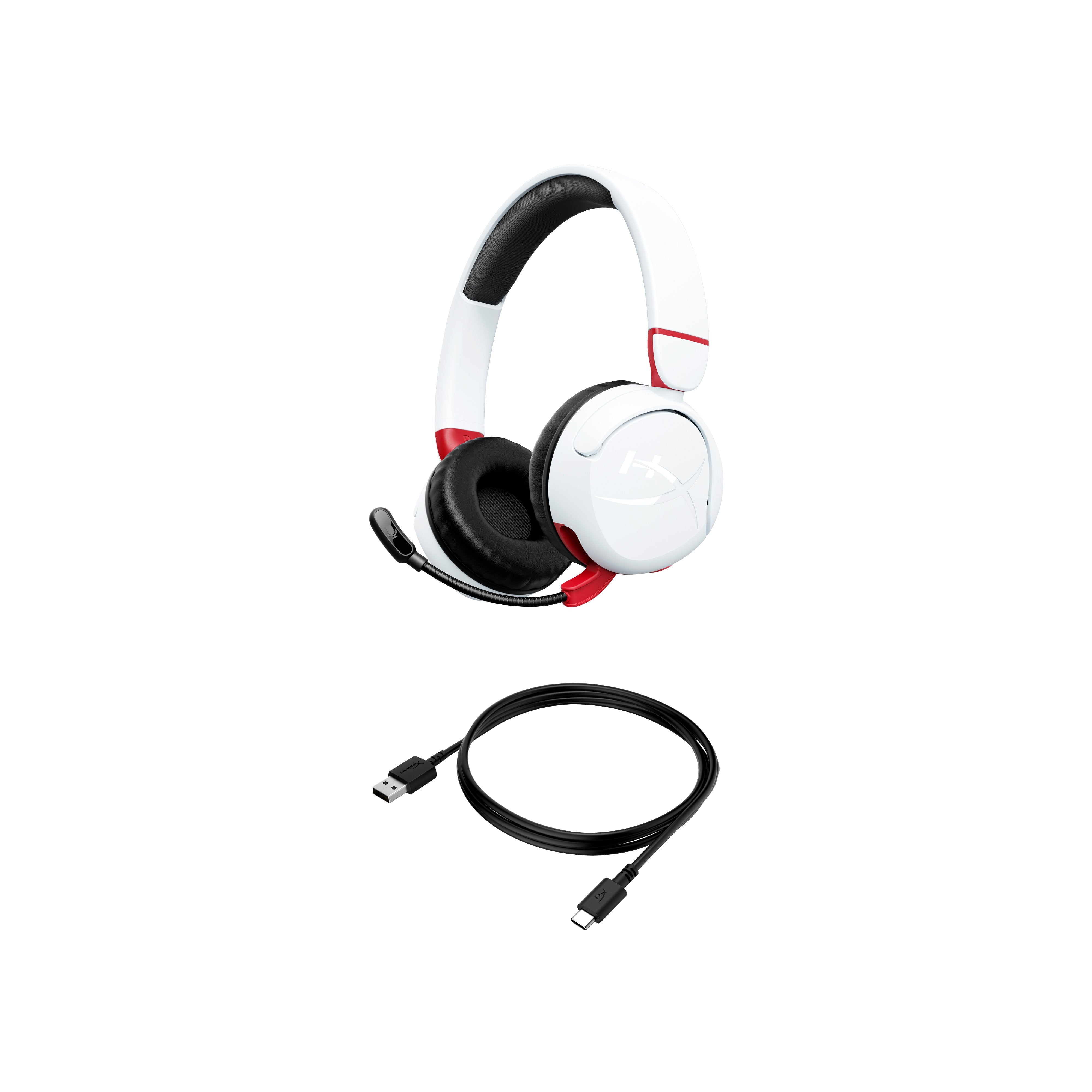 Auriculares Hyperx Cloud Mini Gaming Inalámbricos (Blanco)