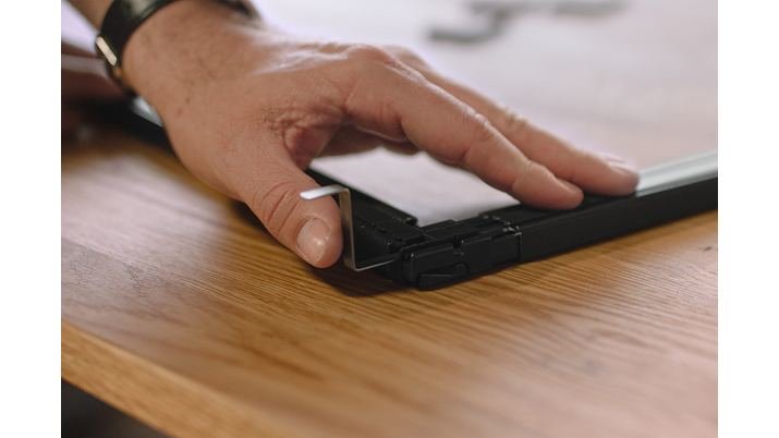 Tesa Mosquitera Alu Falt Emructura Plegable 1,4x1,4m Blanco