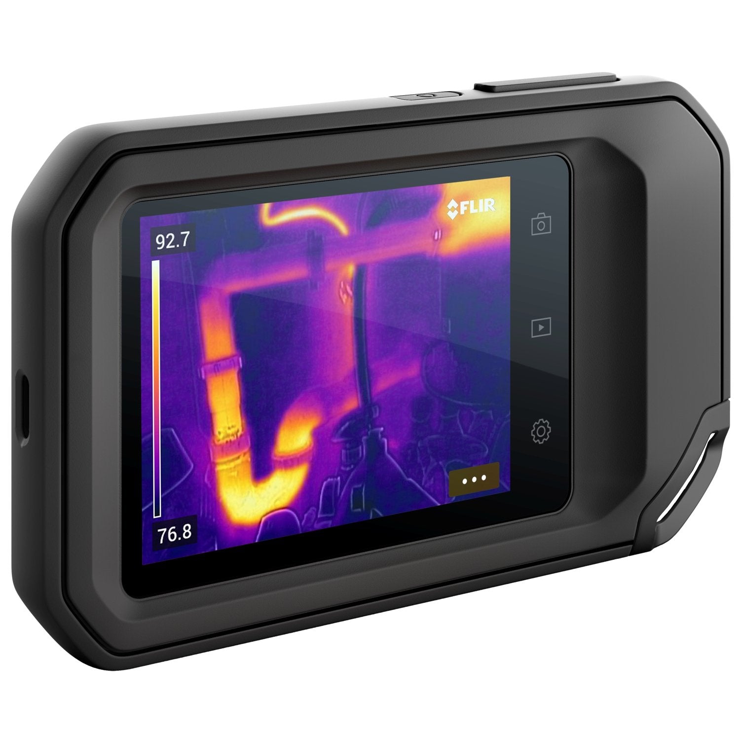 EAN 4743254004764 - FLIR C3-X cámara térmica Vanadium Oxide Uncooled Focal Plane Arrays Negro 1800 mAh 128 x 96 Pixeles Pant imagen 2