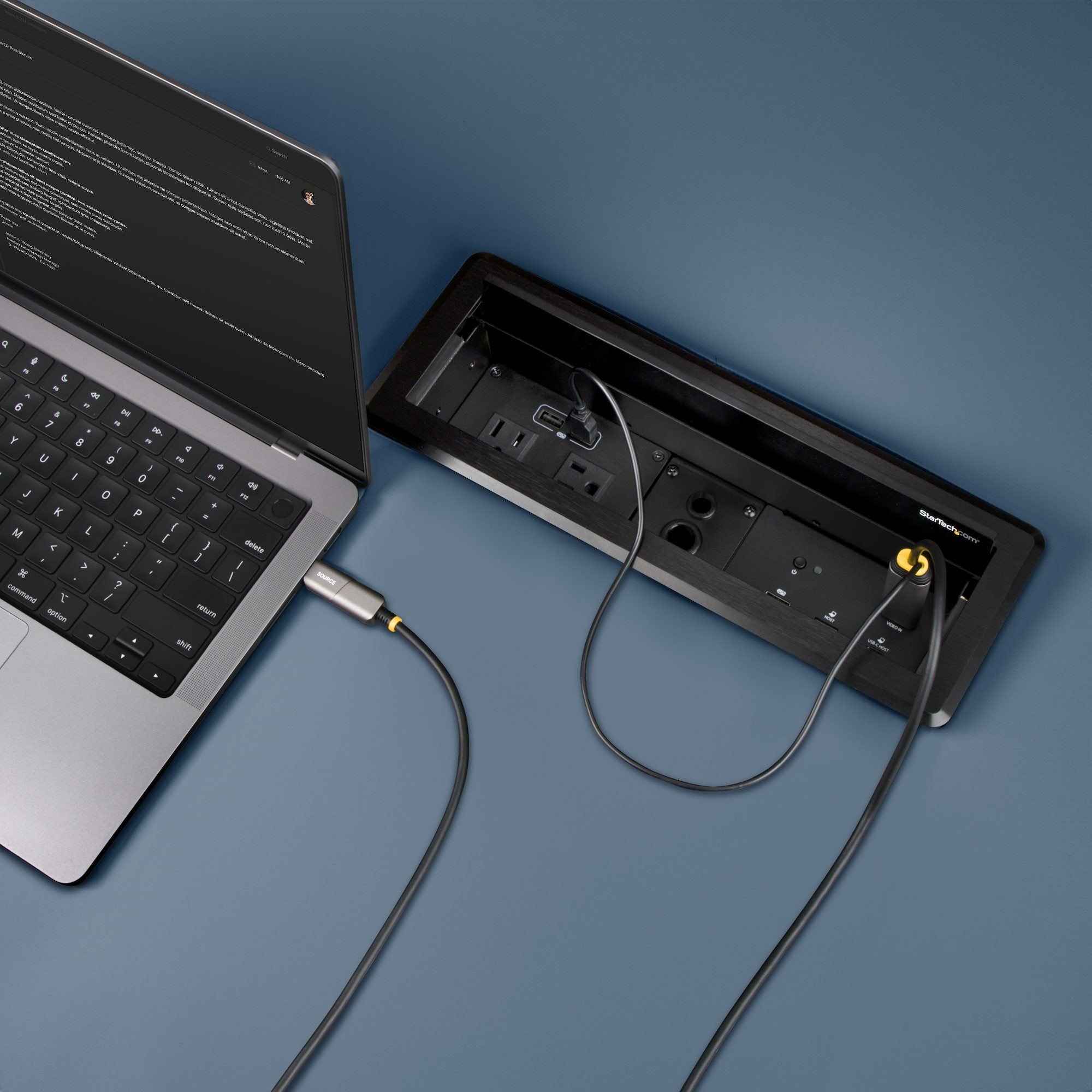 EAN 65030898201 - StarTech.com 145B-USBC-HDMI4K-AOC adaptador de cable de vídeo HDMI tipo A (Estándar) Negro imagen 9