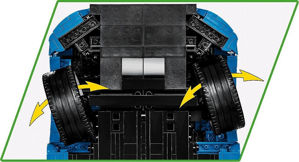 Juguete De Construcción Cobi Skoda Octavia Rs - Executive Edition, Escala 1:12 Cobi-24342