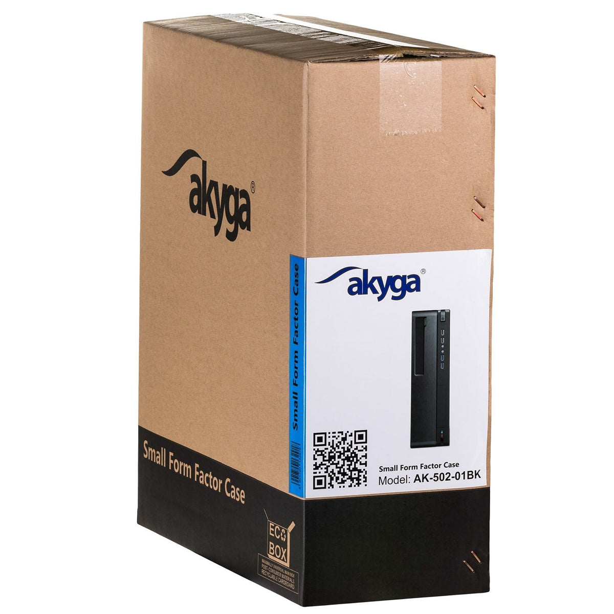 Caja Pc Akyga Ak-502-02bk Sff Case 2x Usb 3.0 W O Psu