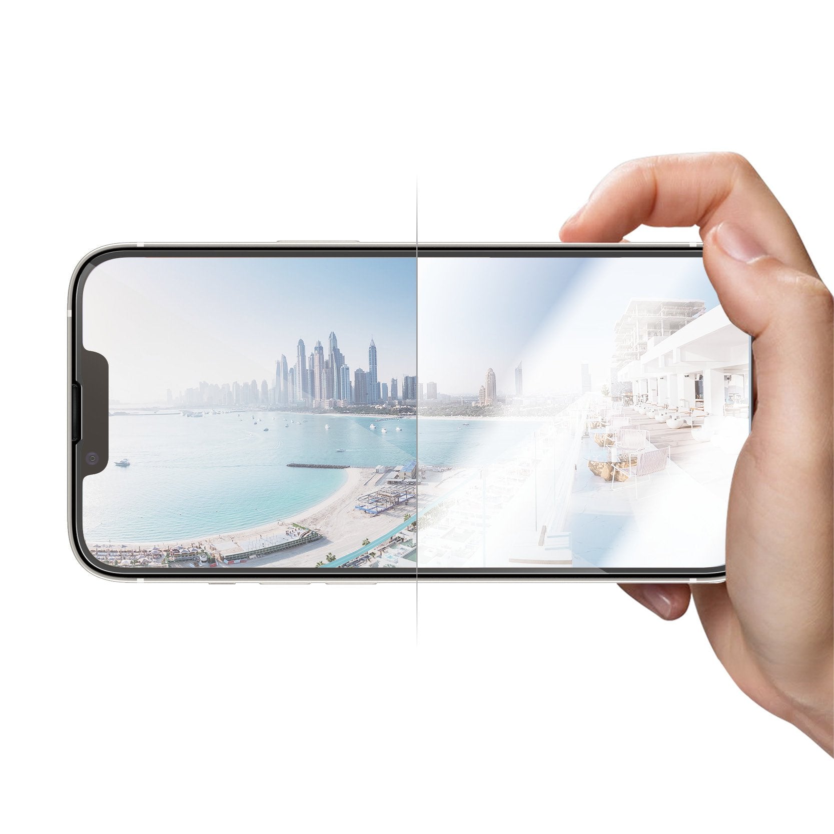 EAN 5711724027871 - PanzerGlass ® Anti-reflective Screen Protector iPhone 14 | 13 | 13 Pro | Ultra-Wide Fit w. EasyAligner Pr imagen 7