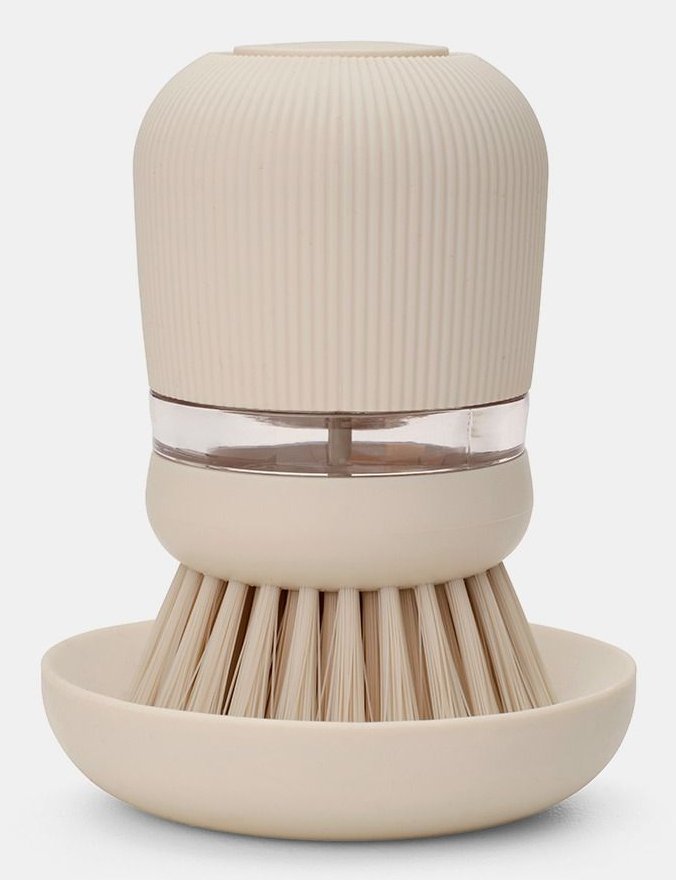 Brabantia Spülbürste Mit Seifenspender Soft Beige
