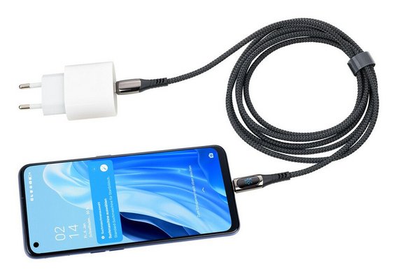 EAN 4024023038051 - TROIKA CBL20/BK cable USB 2 m USB C USB C/Lightning Negro imagen 2