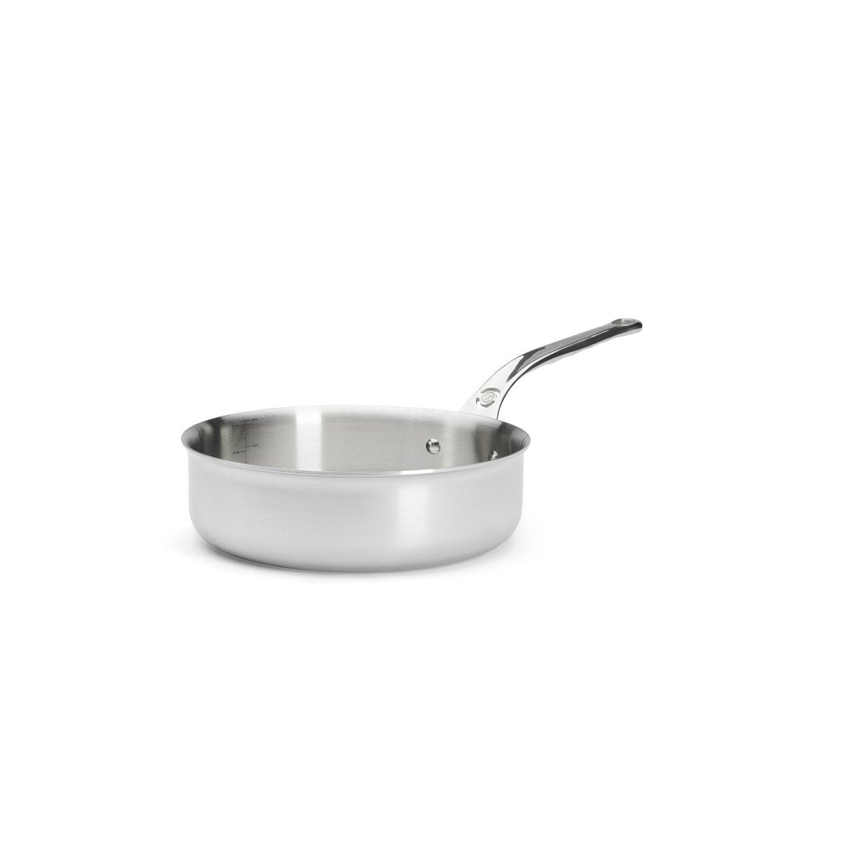 De Buyer Affinity Sauteuse Stainless Steel Straight 24 Cm