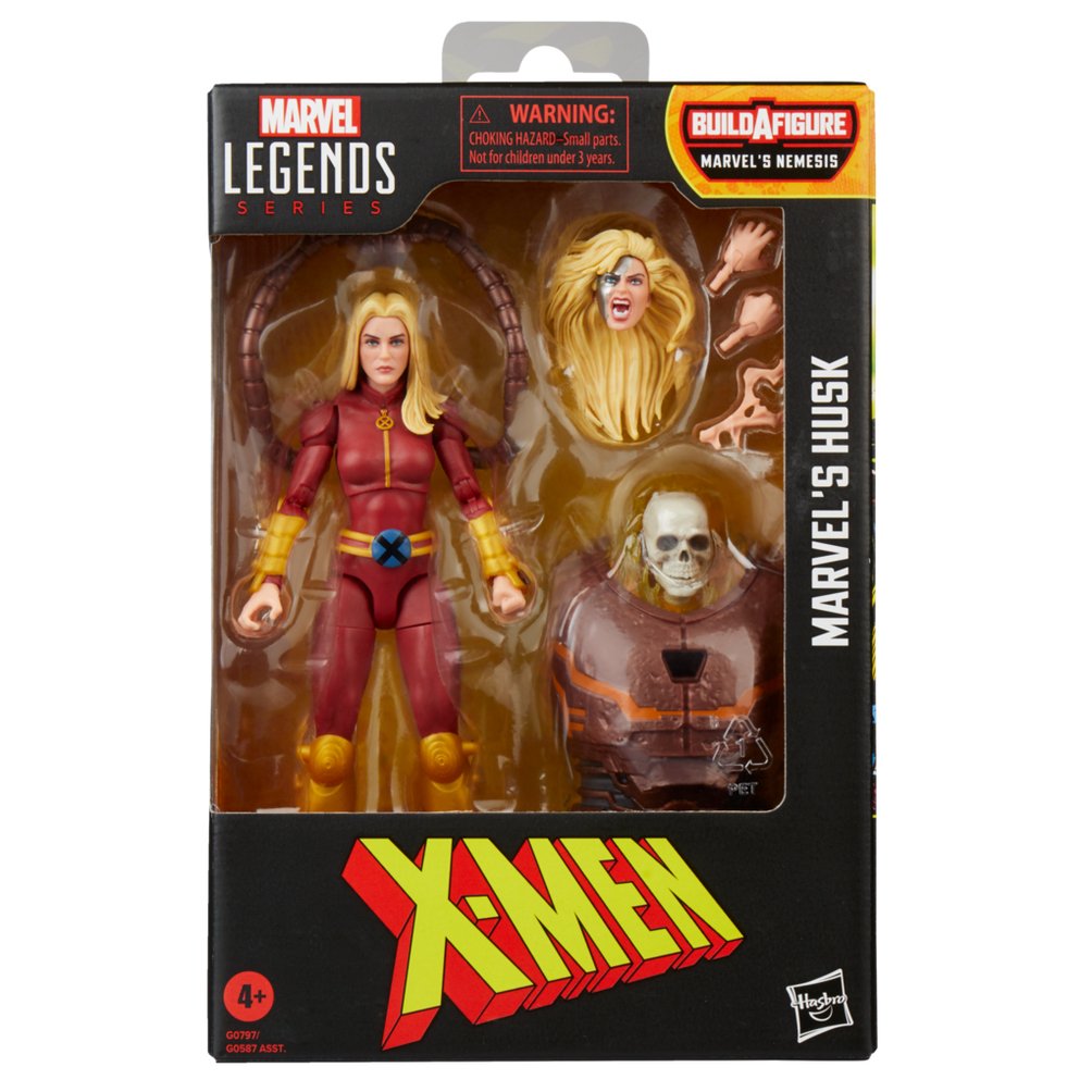 Figura Hasbro Marvel Legends Series Build A Figure Marvels Nemesis X Men Marvels Husk