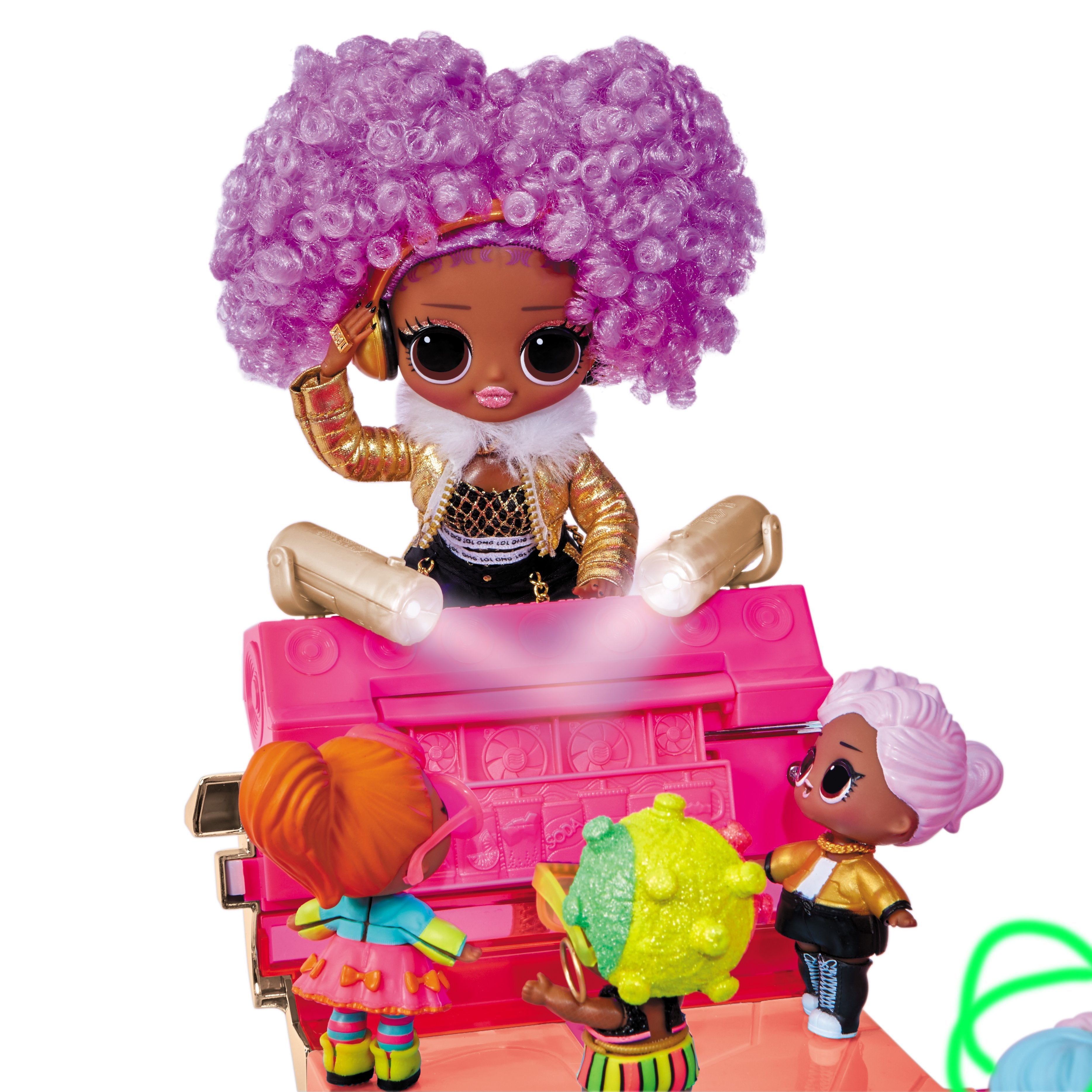 Mga Entertainment Vehículo De Juguete Lol Surprise 3-In-1 Party Cruiser 118305euc