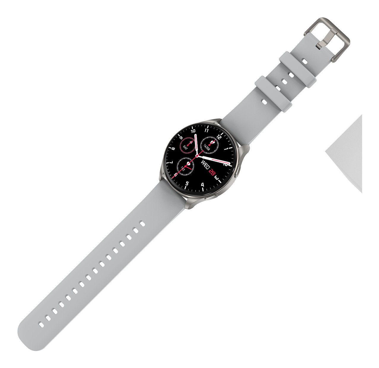 EAN 6931548318071 - Blackview X20 3,63 cm (1.43") AMOLED 45.5 mm Digital 466 x 466 Pixeles Pantalla táctil Plata imagen 6