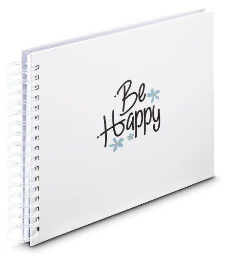 Hama Good Things Spiral 28x24 50 Weisse Seiten Happy 7717